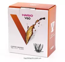 Hario Dripper V60 SUIREN - Juodas-Baltas