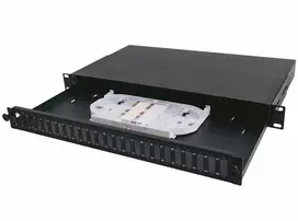 Krone Securitynet PANELĖ 19" 1U 24XSC DX 1X KASETĖ SC-FL-01