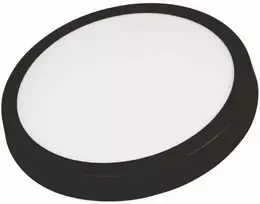 Ecolight Įleidžiamas šviestuvas N/T apvalus 18W 1980lm 4000K IP20 juodas DL-1 EC20473
