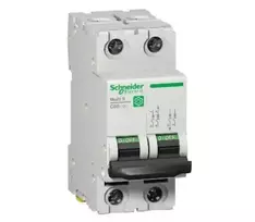 Schneider M9U21204 Grandinės pertraukiklis 2P 4A C Multi9 C60H-DC-C4-2 M9U21204
