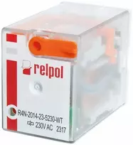 Relpol A00003 Pramoninė relė 4P 230V AC AgNi R4N-2014-23-5230-WT A00003