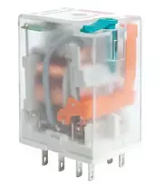 Relpol A00059 Pramoninė relė 2P 12V DC AgNi R2N-2012-23-1012-WTL A00059