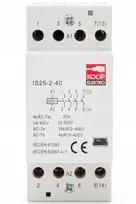 Koop Elektro Modulinis kontaktorius 25-40 25A 4NO 230V 2P 3-FAZ IS25-2-40