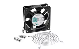 Digitus Komplektas: DN-FAN120S ventiliatorius, DN-FAN120/GR metalinis dangtelis, DN-FAN-M4.8 varžtas - 8 vnt. DN-FAN120S-KIT
