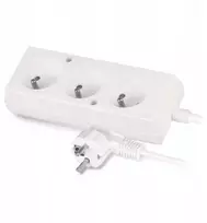 Jonex Prailgintuvas, 3 lizdų, su/be 10A, 1,5 m /OMY 3x1/ baltas PS-370 T-105390
