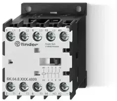 Finder Maitinimo kontaktorius 3 NO 1 NO, 9A-400V AC3, 24V DC 6K.04.9.024.4809
