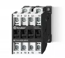 Finder Galios kontaktorius 3 Z 1 R, 10A-400V AC3, 24V AC 6K.14.8.024.4710