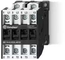 Finder Galios kontaktorius 3 Z 1 R, 18A-400V AC3, 24V AC 6K.14.8.024.4718