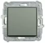 Karlik Elektrotechnik 61MWP-4.1 MINI Vienpolis normaliai atidaromas jungiklio mechanizmas (vienas mygtukas be piktogramos) sage 61MWP-4.1