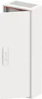 ABB Modulinė paskirstymo dėžutė ant sienos hermetiška plieninė ComfortLineCA 5x12 60M IP44 125A II klasė pilnos durys N+PE Quick CA15V 2CPX0