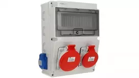 Spamel Paskirstymo dėžutė 5x32A 5x16A 2x3x16A INA=32A IP54 SB-103505-S0060-54