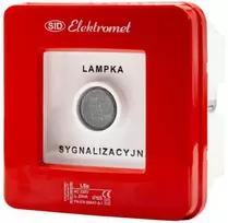 Elektromet Raudonas įleidžiamas signalinis žibintas LSp 24c ID 911481