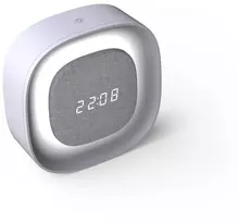 Techly IC-CLOCK-56WH žadintuvas skaitmeninis pilkas, baltas