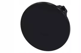 Siemens Grybo formos mygtukas 22 mm juodas medžiaginis 60 mm spyruoklinis grąžinimas SIRIUS ACT 3SU1000-1CD10-0AA0