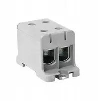 Elektro Plast 48.216 Paskirstymo blokas-šakos 2x1 polių AL/CU 35-150mm2 pilkas plokščias ir TH bėgio montavimas WLZ35/2x150/s 48.216