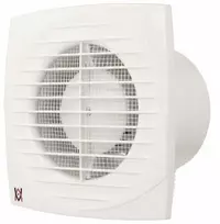 Ventika Ašinis ventiliatorius fi125 230V 16W 180m3/h 35dB su virvelės jungikliu SIMPLE D125DWS