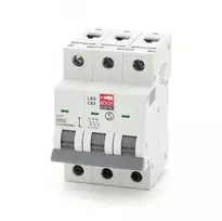 LSS B63 3P Grandinės pertraukiklis 3P B 63A 6kA AC, KOOP Elektro B63A LSS B63 3P