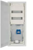 Eaton 302451 Multimedijos skirstomasis skydas, montuojamas po žeme. G-K IP30 2x28 butas, wifi durys KLV-60HWS-W-HY24-F 302451