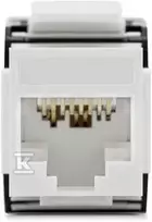 Securitynet RJ45 KEYSTONE 6A UTP MODULIS BE ĮRANKIŲ.