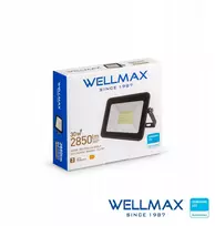 Prožektorius Wellmax LED prožektorius 30W 95lm/W 2850lm IP65 Neutrali 4000K SAMSUNG / GOL1FLN030