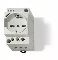 Finder Modulinis serviso lizdas DIN bėgeliui RAL7035 7U.00.8.230.0000