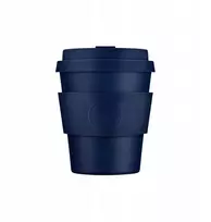 Kavos puodelis išsinešimui Ecoffee Cup* Kietos spalvos 240 ml - Dark Energy