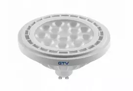 GTV LED lemputė GU10 ES111 12,5 W 1100 lm 3000 K 40 laipsnių AC220-240V balta LD-ES111WW13W40-00