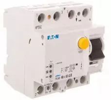 Eaton 168634 Liekamosios srovės grandinės pertraukiklis 4P 80A 0,03A tipas G/A FRCDM-80/4/003-G/A 168634