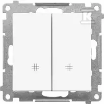 Kontakt Simon 2 KRYŽIAUS JUNGIMAS Baltas MATINIS SIMON55