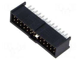 Connector: pin strips | pin header | male | C-Grid III | PIN: 26 | THT