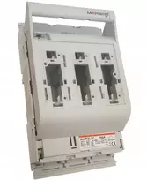 Mersen MULTIBLOC NH00 dėžutės jungiklio skyriklis 160A 3P IP30 6 varžtų jungtys M8 P1023007