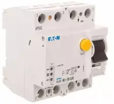Eaton 168651 Liekamosios srovės grandinės pertraukiklis 4P 63A 0,3A tipas G/A FRCDM-63/4/03-G/A 168651