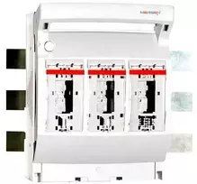 Mersen MULTIBLOC NH1 250A 3P dėžutės tipo jungiklio atjungiklis, montuojamas ant 40/60 sistemos bėgelių, srieginės jungtys 3xM10 T229879