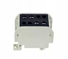 Incobex Elplast ENE-00523 Vienpolis gnybtų blokas ZGX 1x70/2x50 mm2 juodas (Al/Cu) ENE-00523