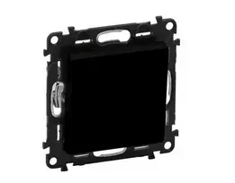 Legrand 756301 VALENA LIFE vieno poliaus jungiklis juodas 10AX 250V 756301