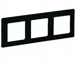 Legrand 754253 VALENA LIFE trigubas rėmas juodas 754253