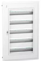 Schneider LVSXP524 PrismaSeT XS 5x24 PSXS-5-24-PT-P skirstomieji įrenginiai, įleidžiami į žemę, skaidrios durys, IP40 IK09 LVSXP524