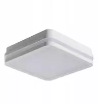 Lubinis šviestuvas Kanlux LED lubinis šviestuvas su jutikliu BENO 12-18W CCT-L-SEW max 2000lm 3000-4000K IP65 II klasė 5 metų garantija balta 38775