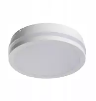 Kanlux LED lubinis šviestuvas su jutikliu BENO 12-18W CCT-O-SEW max 2080lm 3000-4000K šilta/neutrali IP65 Ø22 II klasė 5 metų garantija balta 38777