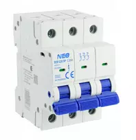 Elektro-Plast Automatinis grandinės pertraukiklis 3P C 20A 6kA NEO OCB/C20/3P 87.675