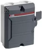 ABB BW340TPN 3 PAVARŲ 40A PILKA ŠONINĖ PAVARA