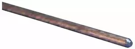Erico Variu dengtas įžeminimo strypas, smailus, 12,7 mm x 3,0 m, 254 m 611300