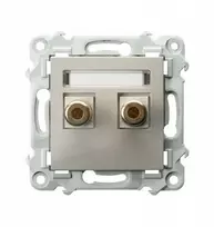 Ospel SAPPHIRE Vieno garsiakalbio lizdas kašmyro smėlio spalvos GGN-1Z/m/83