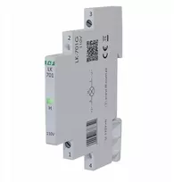 FF Vienfazis modulinis šviestuvas, žalias, 110 V AC, 1/2 modulio, LK-701G-110