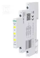 F&F LK-BZ-703Y ŽIBINTAS. 1/3S 3X LED GELTONA