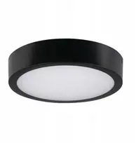 Kanlux LED lubinis šviestuvas DABER 12-20W CCT B apvalus Ø30 max 2560lm neutrali/šilta spalva IP66 IK10 II klasės juodas PZH 5 metų garantija 39026