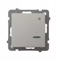 Ospel Kašmyro mėlynos spalvos šviečianti kryžminė jungtis ŁP-4GS/m/82