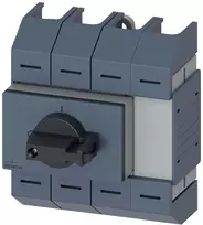 Siemens Skiriamasis izoliatorius 4P wlk02 125A tiesioginė pavara pilkas centrinis montavimas iš priekio rėminės jungtys 3KD0642-2LG20-3