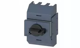 Siemens 3P jungiklio atjungiklis wlk01 16A, pilkas, centrinis priekinis tvirtinimo rėmas, jungtys 3KD0132-2KG20-3