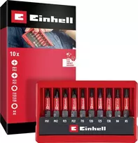 Einhell KIŠENINIŲ ANTGALIŲ RINKINYS SMŪGINIS 50 MM 10 VNT.
